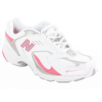 791 White Pink Trainers
