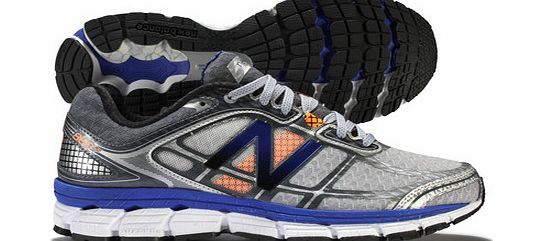 New Balance 860 V5 Mens Running Shoes Silver/Optic Blue