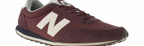 New Balance Burgundy 410 Trainers