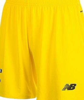 New Balance Celtic Home Goalkeeper Shorts 2015/16 Yellow