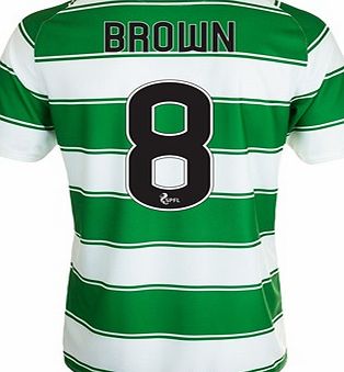 New Balance Celtic Home Shirt 2015/16 - Kids White with