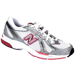 Female 737 Running Shoe Textile/Other Upper Textile Lining in White- Silver- Pink