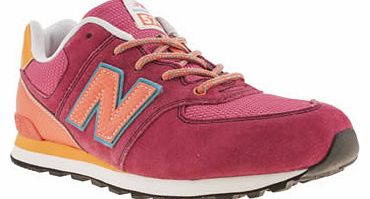 New Balance kids new balance pink 574 carnival girls youth