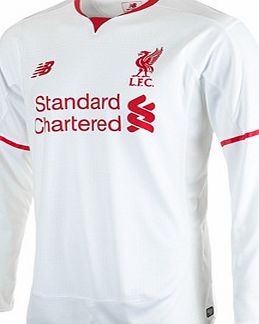 New Balance Liverpool Away Shirt 2015/16 - Long Sleeve -