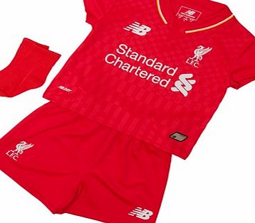 New Balance Liverpool Home Baby Kit 2015/16 Red WSTB500