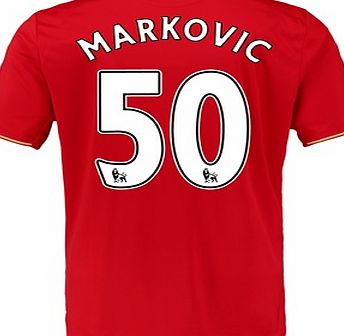 New Balance Liverpool Home Shirt 2015/16 Red with Markovic