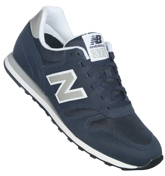 New Balance M373 Navy Trainers