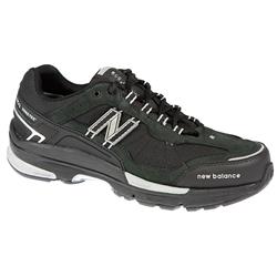 New Balance Male 859 2E Fitting Leather/Textile Upper Textile Lining Fashion Trainers in Black