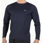 New Balance Mens Long Sleeve T-Shirt Navy
