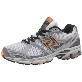 New Balance Mens MR563 Running Shoes Silver/Orange
