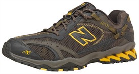 Mens Trail Shoes Brown/Yellow
