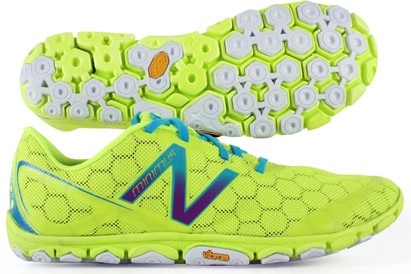 Minimus 10V2 D Fit Running Shoes Yellow/Blue