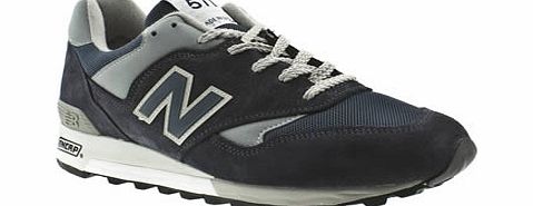 New Balance Navy 577 Trainers