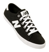 V45 Black Canvas Trainers