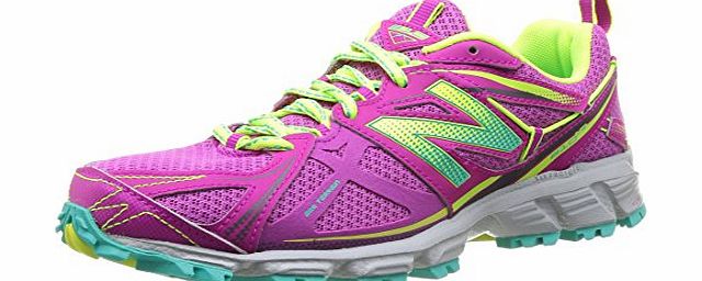New Balance Womens Trail Running Shoes WT610 Black/Pink 3 UK, 35 EU
