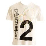 New Branded Projekts NYC Headphones T-shirt - White - Mens - Medium