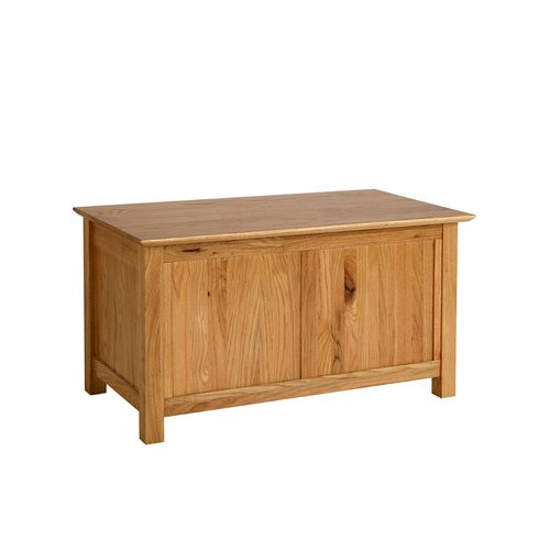 New Devon Oak Furniture New Devon Oak Blanket Box