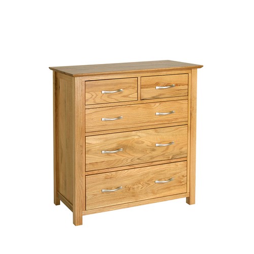 New Dorset Oak 2 3 Chest of Drawers 912.015N