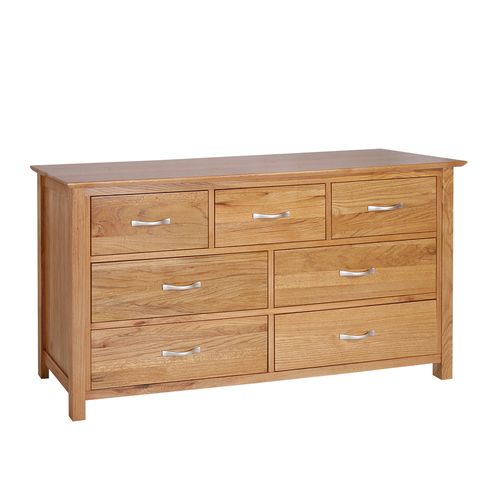 New Dorset Oak Furniture New Dorset Oak 3 4 Chest of Drawers