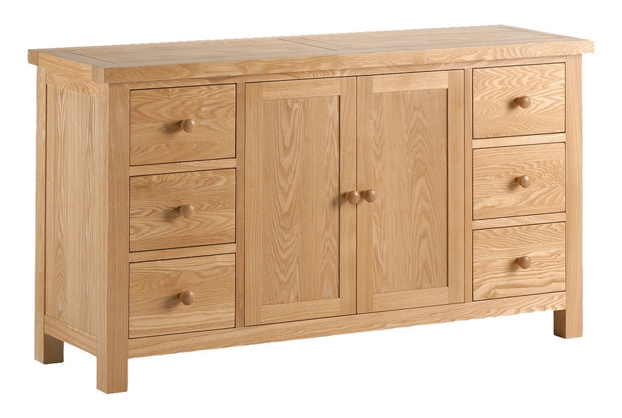 NEW ENGLAND - Ash Large Veneer Sideboard