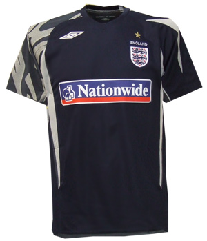 NEW England kit Umbro 07-09 England Training shirt