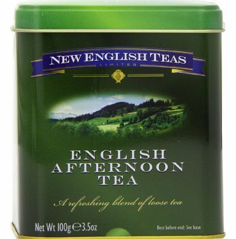 New English Teas English Afternoon Traditional Loose Tea Tin 100 g