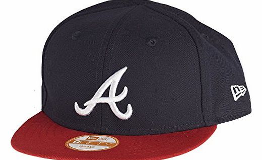 New Era Atlanta Braves Contrast Kids My First 9fifty Cap - Navy/red