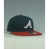 New Era Atlanta Braves 59Fifty Cap (Navy/Red)