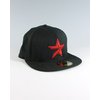 New Era Houston Astros 59FIFTY Cap (Black/Red)
