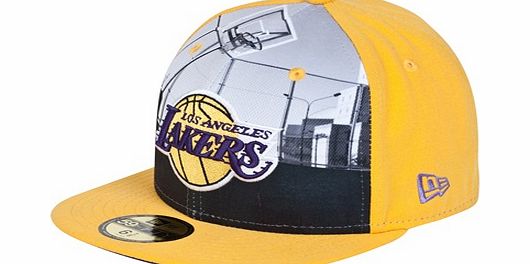 New Era Los Angeles Lakers Round D Way New Era 59FIFTY