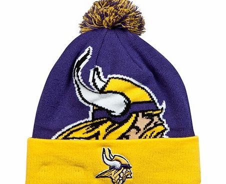 New Era Minnesota Vikings Woven Biggie Team Knit 11037553
