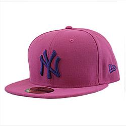 New Era New York Yankees 59/50 Cap - Beet/P