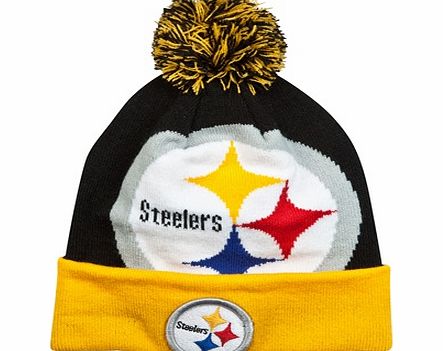 New Era Pittsburgh Steelers Woven Biggie Team Knit