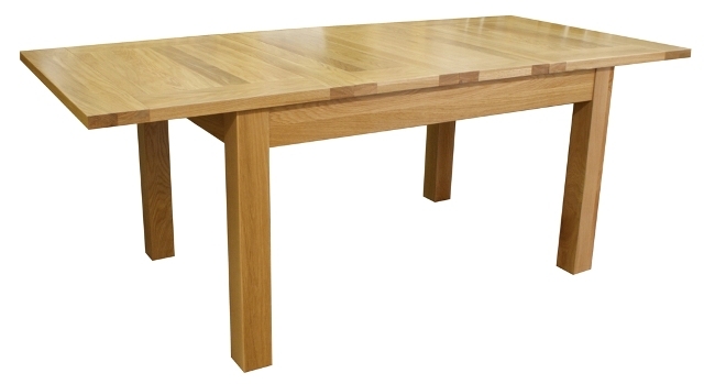 Oak Large Extending Dining Table