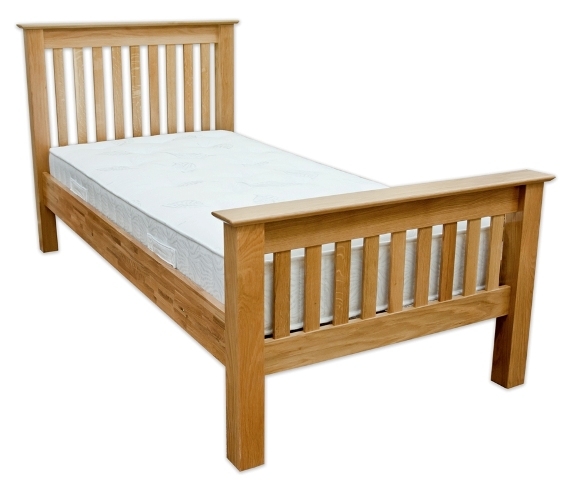 New Forest Solid Oak Single Bedstead