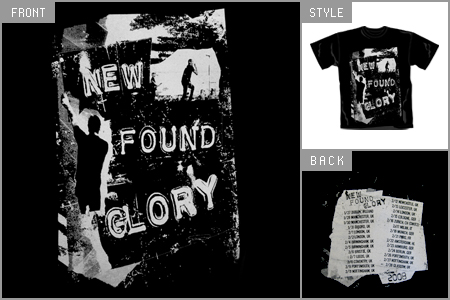 new found glory (Live) T-shirt atm_NFG_LIVEblack