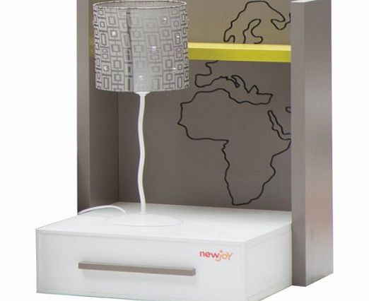 New Joy My World Children Night Stand, 69 x 52 x 58 cm, White
