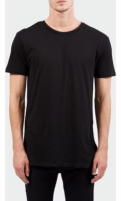 New Look Black Basic Longline Crew Neck T-Shirt 3227921