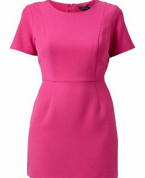 New Look Bright Pink Fitted T-Shirt Dress 3248833