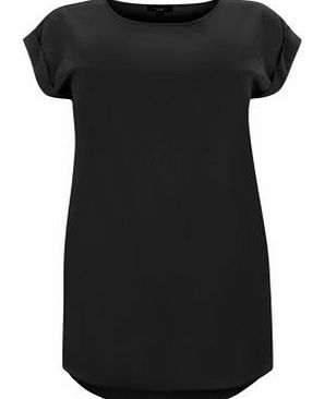 New Look Inspire Black Longline T-Shirt 2946537