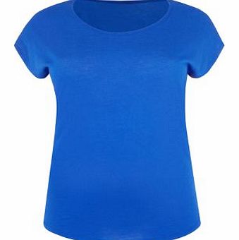 New Look Inspire Blue Plain T-Shirt 3269611