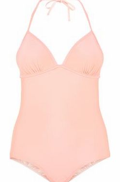 New Look Light Pink Halterneck Swimsuit 3275202