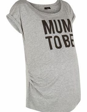 New Look Maternity Grey Mum To Be T-Shirt 3319761