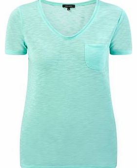 New Look Mint Green Pocket Front T-Shirt 3228295