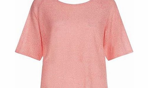 New Look Pink Bar Back Raglan T-Shirt 3302860
