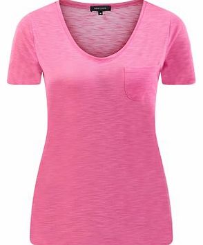 New Look Pink Pocket Front T-Shirt 3228304