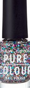 New Look Pure Colour Multicoloured Glitter Nail Polish