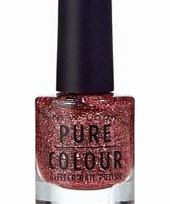 New Look Pure Colour Pink Glitter Nail Polish 3260646