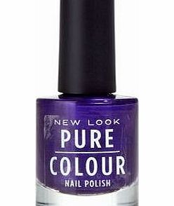 New Look Pure Colour Rich Purple Metallic Nail Polish