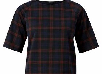 Red Check Boxy T-Shirt 3201236